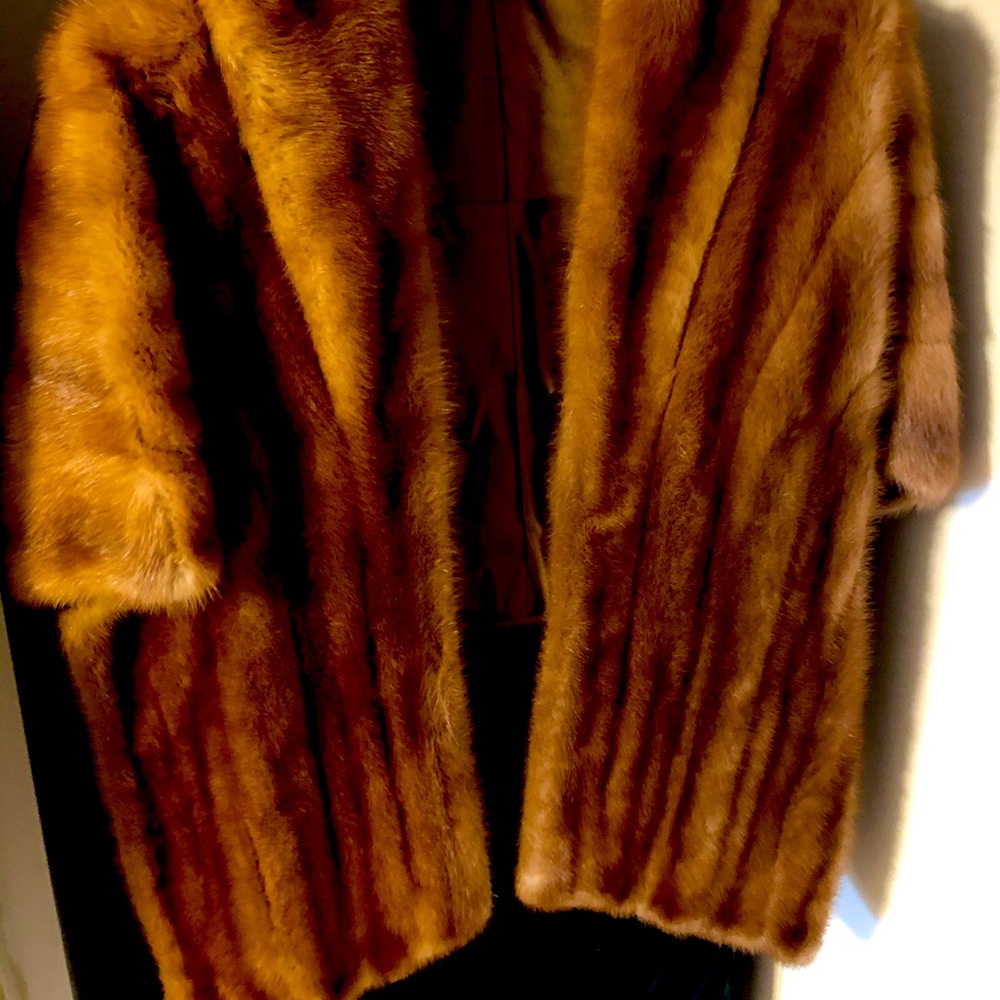 Vintage Mink Shawl